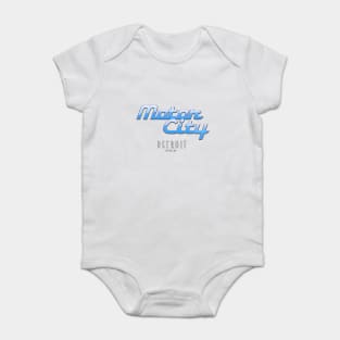 Motor City Detroit Michigan Baby Bodysuit